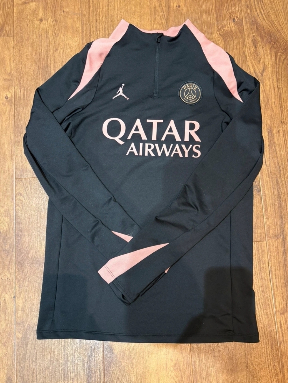 PSG x Jordan Black & Pink Men's Training Top